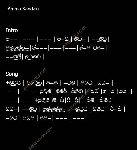  Amma Sandaki